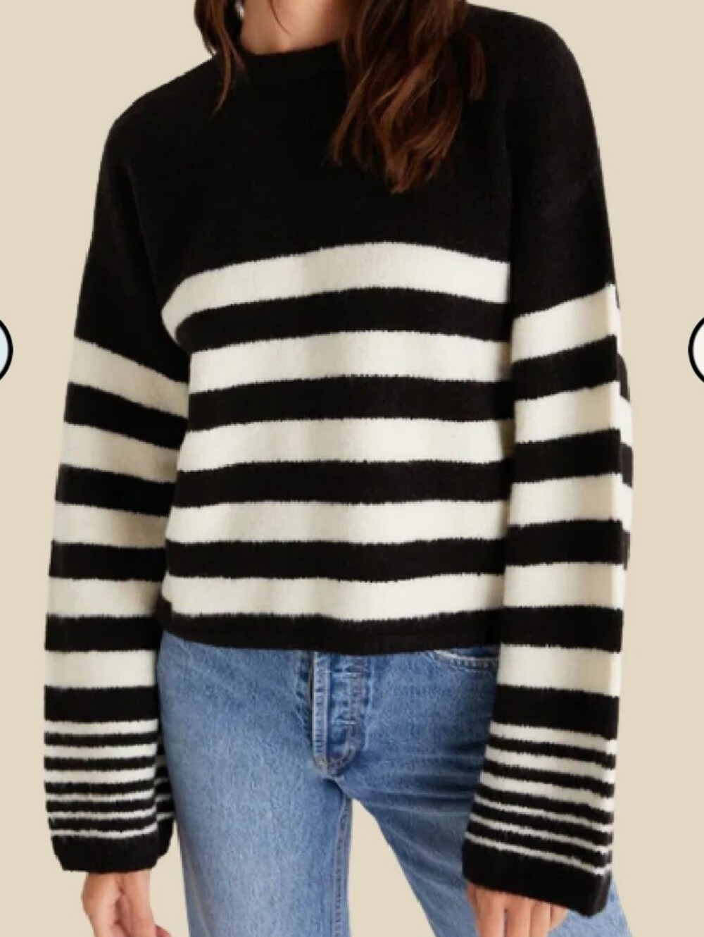 Alivia Striped Sweater